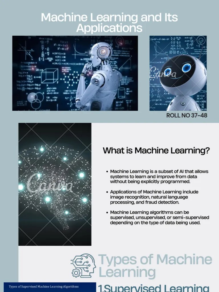 Machine Learning And Its Applications | PDF | Machine Learning ...