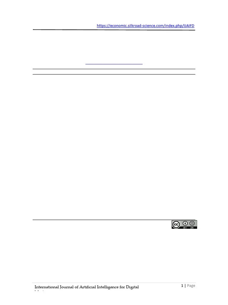 Artificial Intelligence (Ai) In Education | PDF | Artificial ...