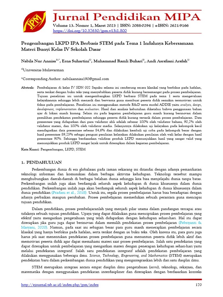 Pengembangan_LKPD_IPA_Berbasis_STEM_pada | PDF