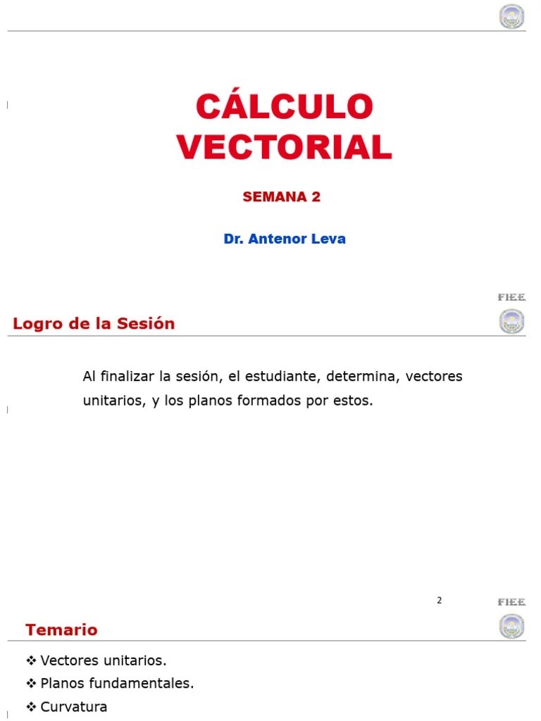 S03.s1. Vectores Unitarios | PDF