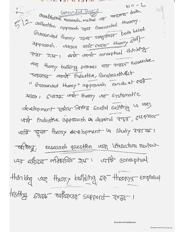 Grounded Theory | PDF