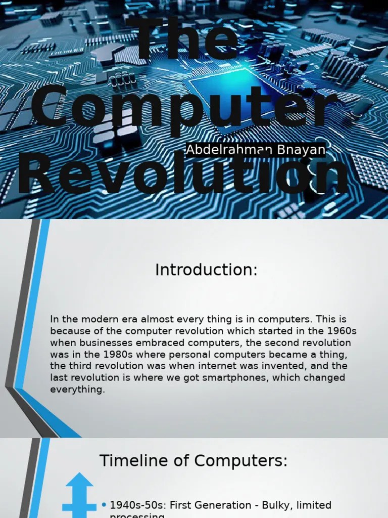 Computer Revolution | PDF
