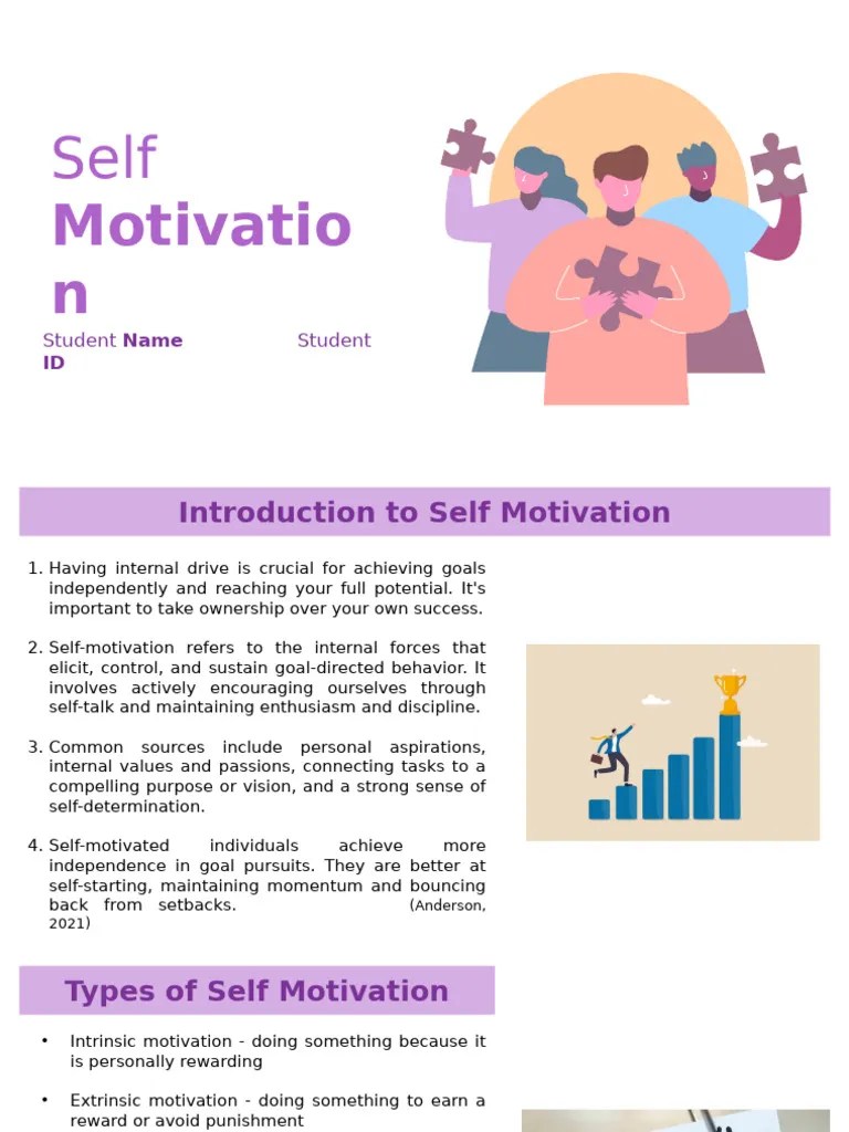 Self Motivation PPT Final | PDF