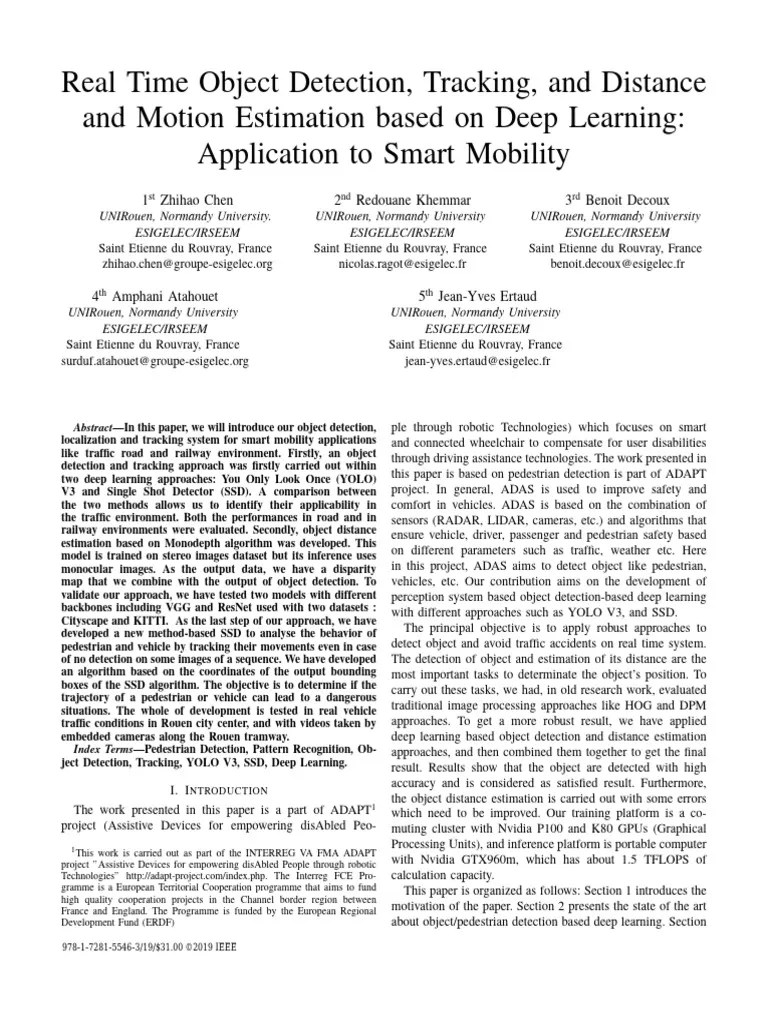 Real Time Object Detection | PDF