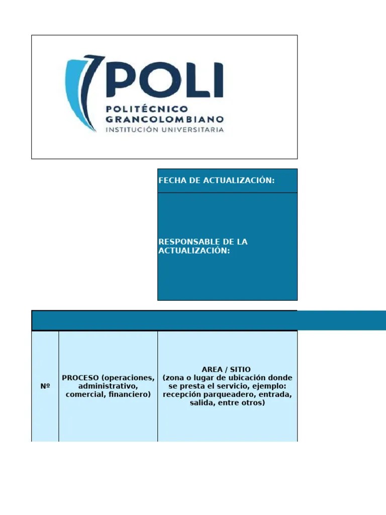 MATRIZ DE PELIGROS GTC 45 | PDF
