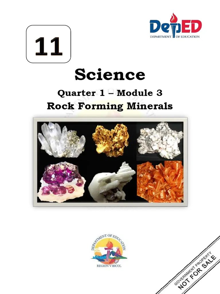 3 Core Subject Science 11 Earth - Life Science Q1 Module 3 | PDF