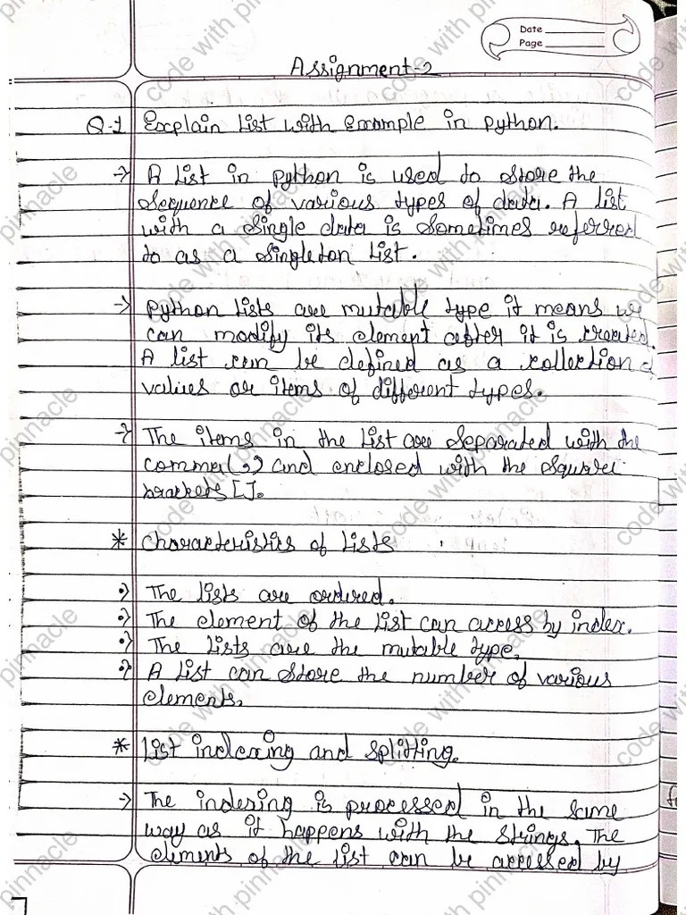 Python All Assignment | PDF