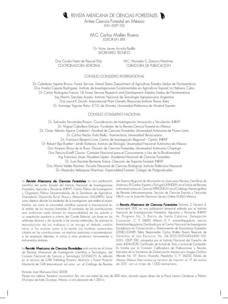 Vol2 No4 | PDF | Los Bosques | Arboles