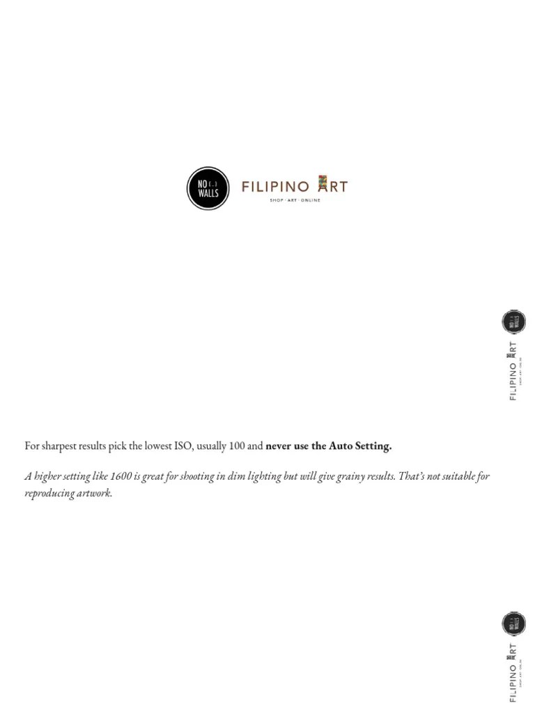 How-to-Photograph-Artwork1 | PDF