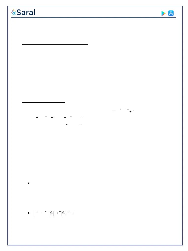 JEE Main Vector Algebra Revision Notes Free PDF Download | PDF