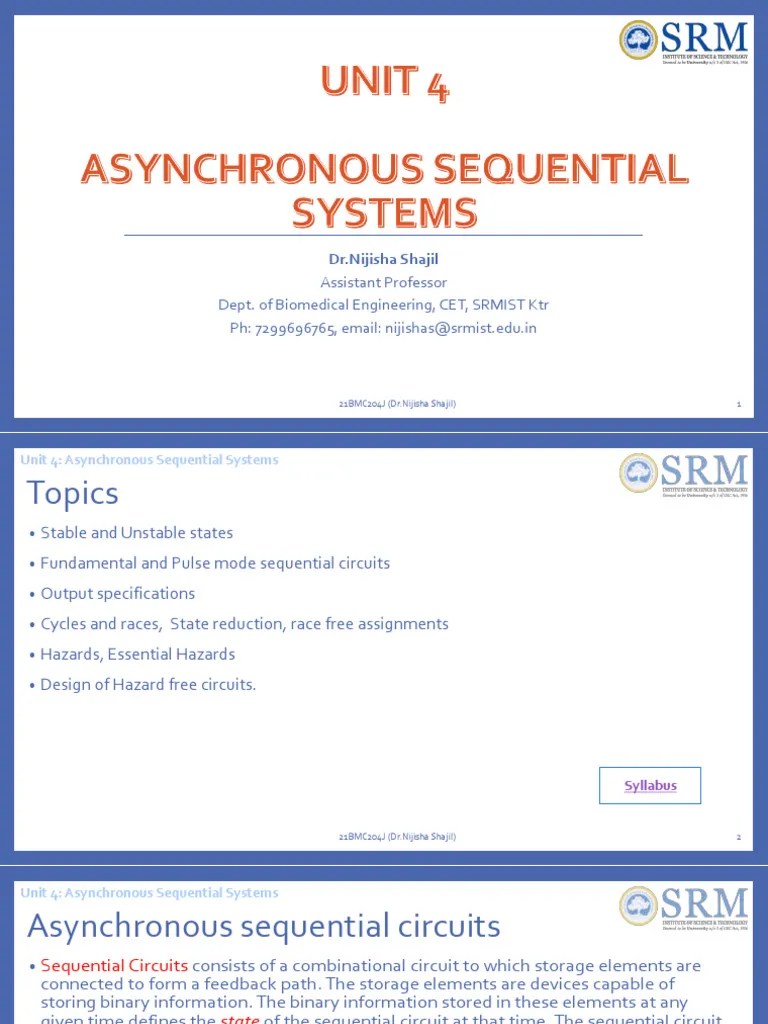 Unit 4-1 | PDF | Digital Electronics | Computers