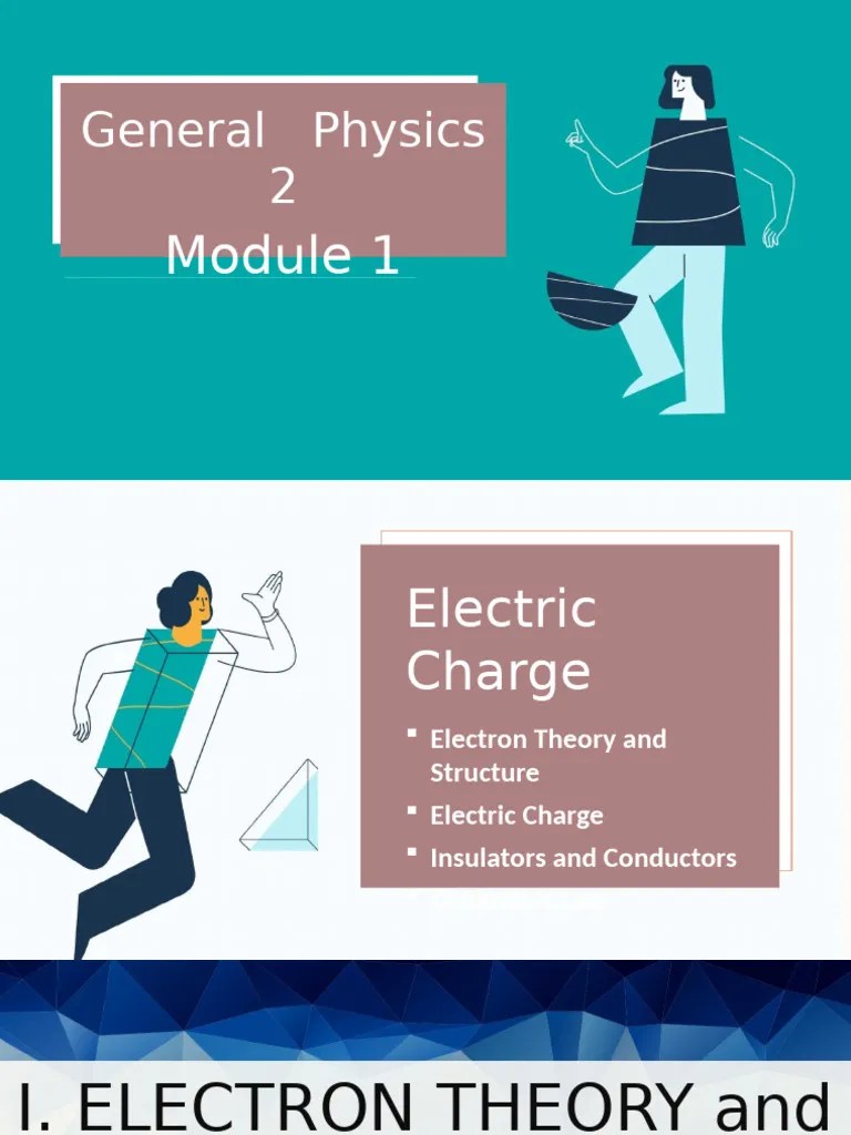 General Physics 2 Module 1 Electric Charge Coulombs Law | PDF