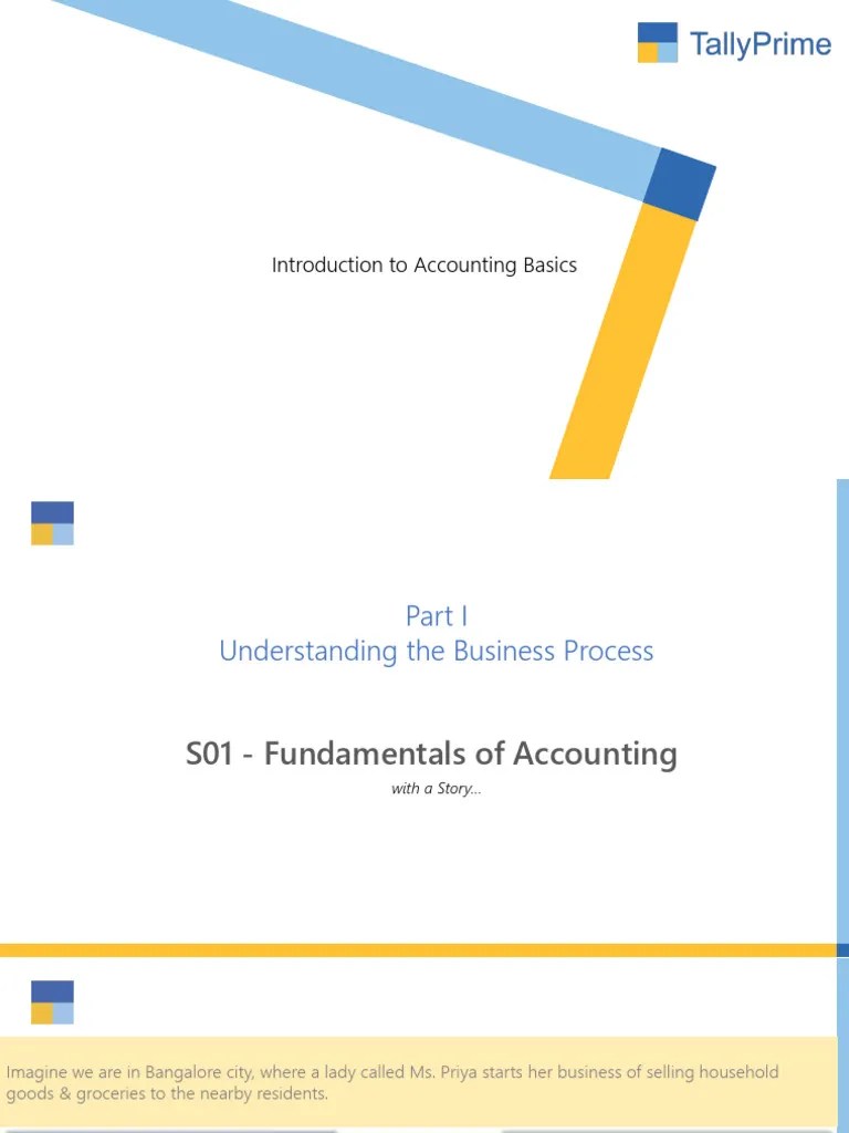 S01 - Fundamentals Of Accounting | PDF