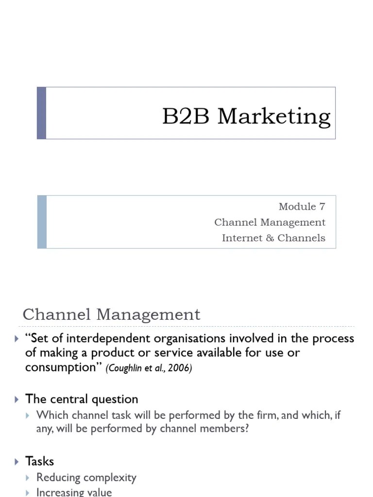 Module 7 B2b Pdf