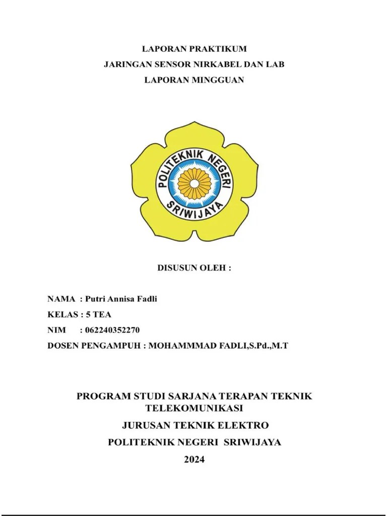 Laporan Mingguan Pdf