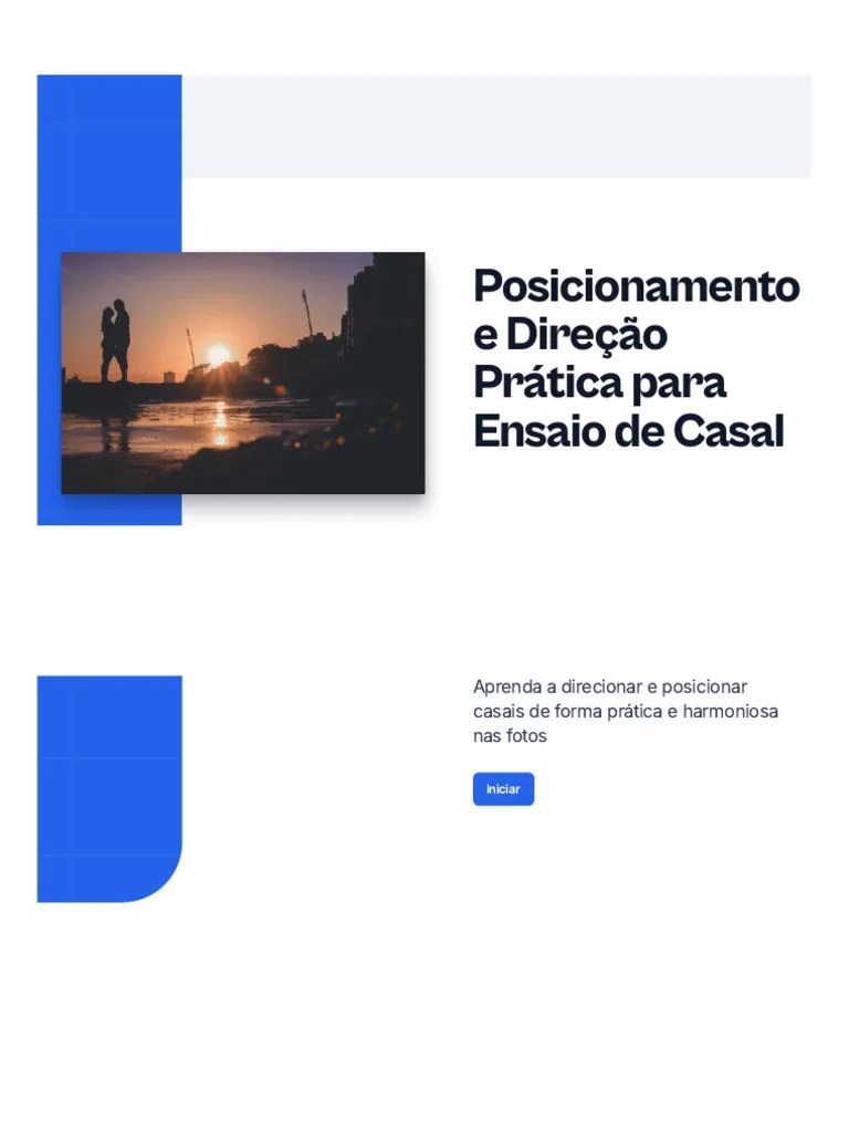 Posicionamento E Direcao Pratica Para Ensaio De Casal | PDF