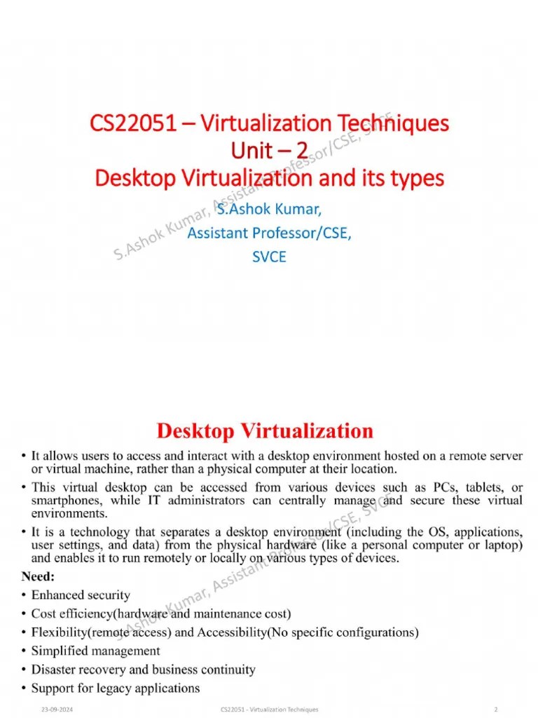 Desktop Virtualization | PDF