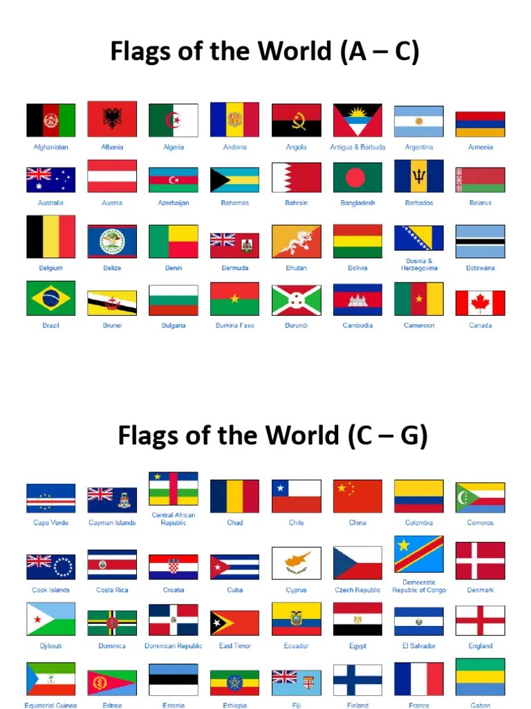 Countries Flags | PDF
