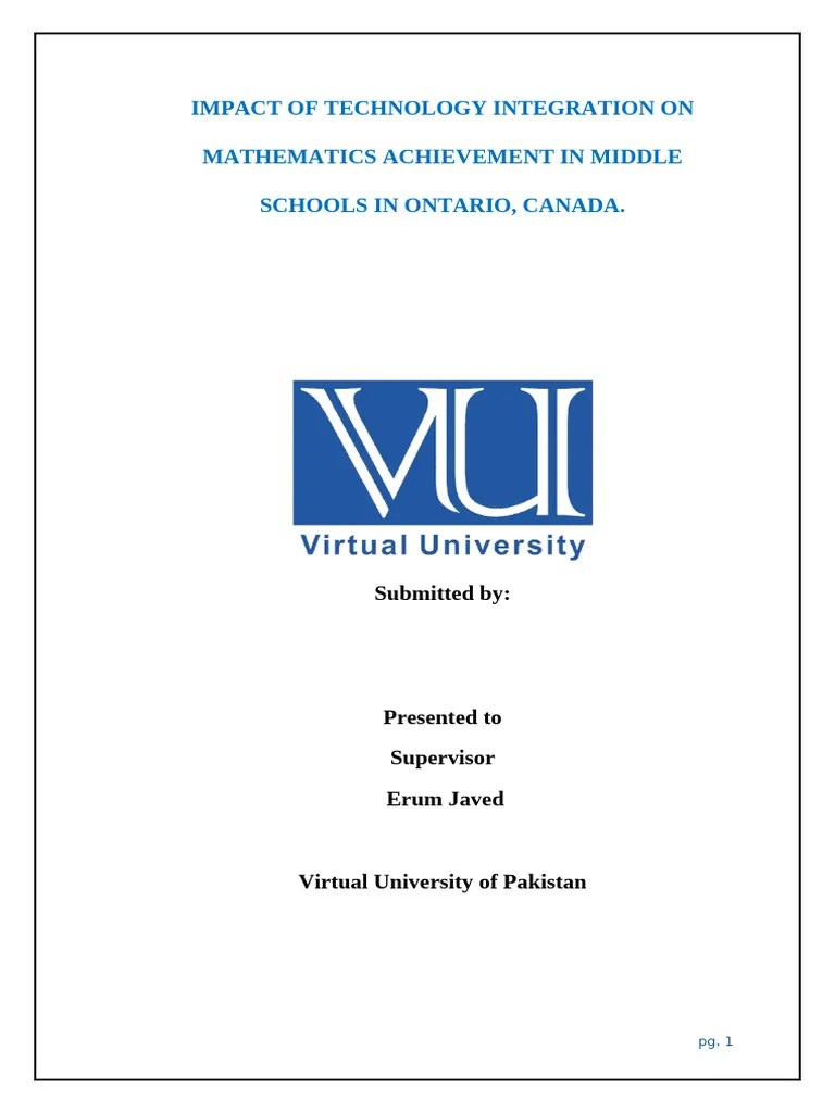 EDUA630 - Assignment 6 - VU | PDF | Learning | Teachers