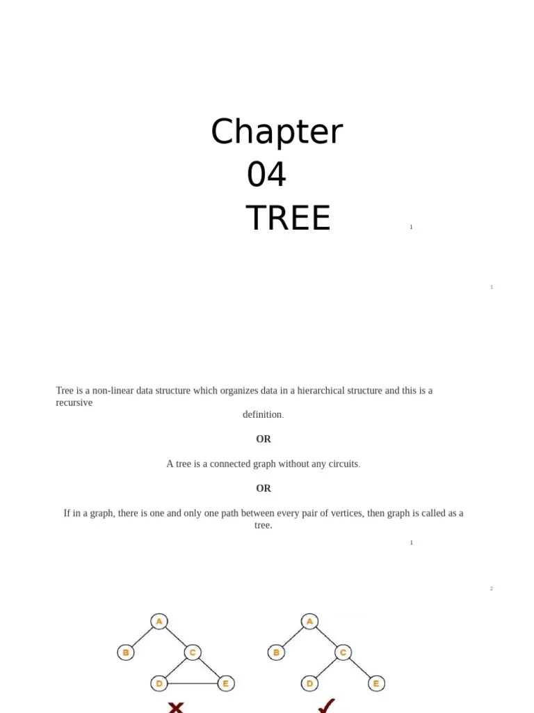 UNIT-4_Tree | PDF