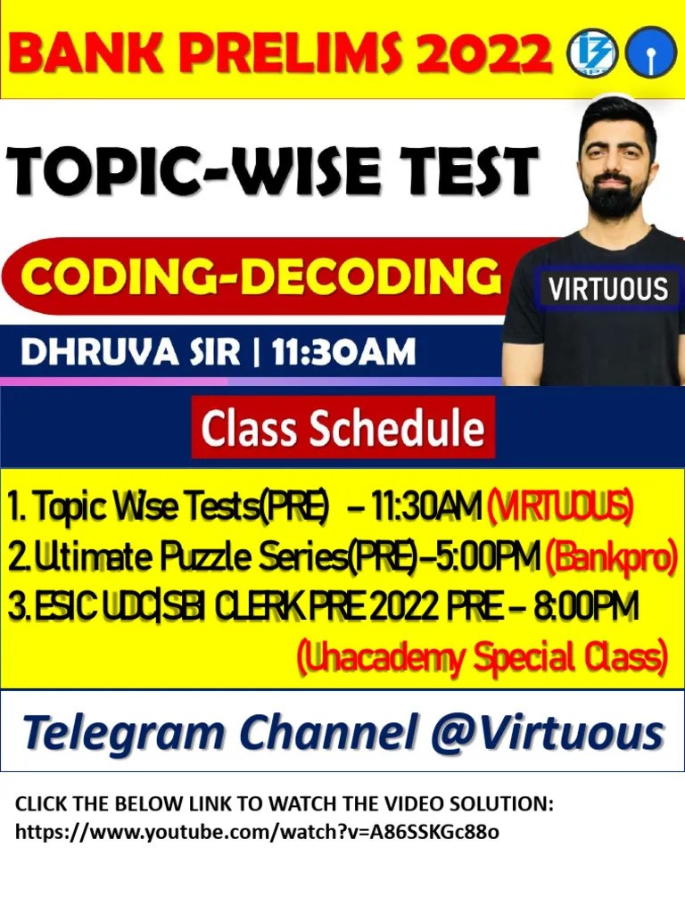 Coding Decoding | PDF