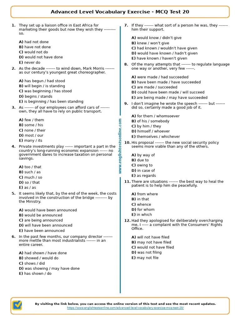 English Vocabulary | PDF