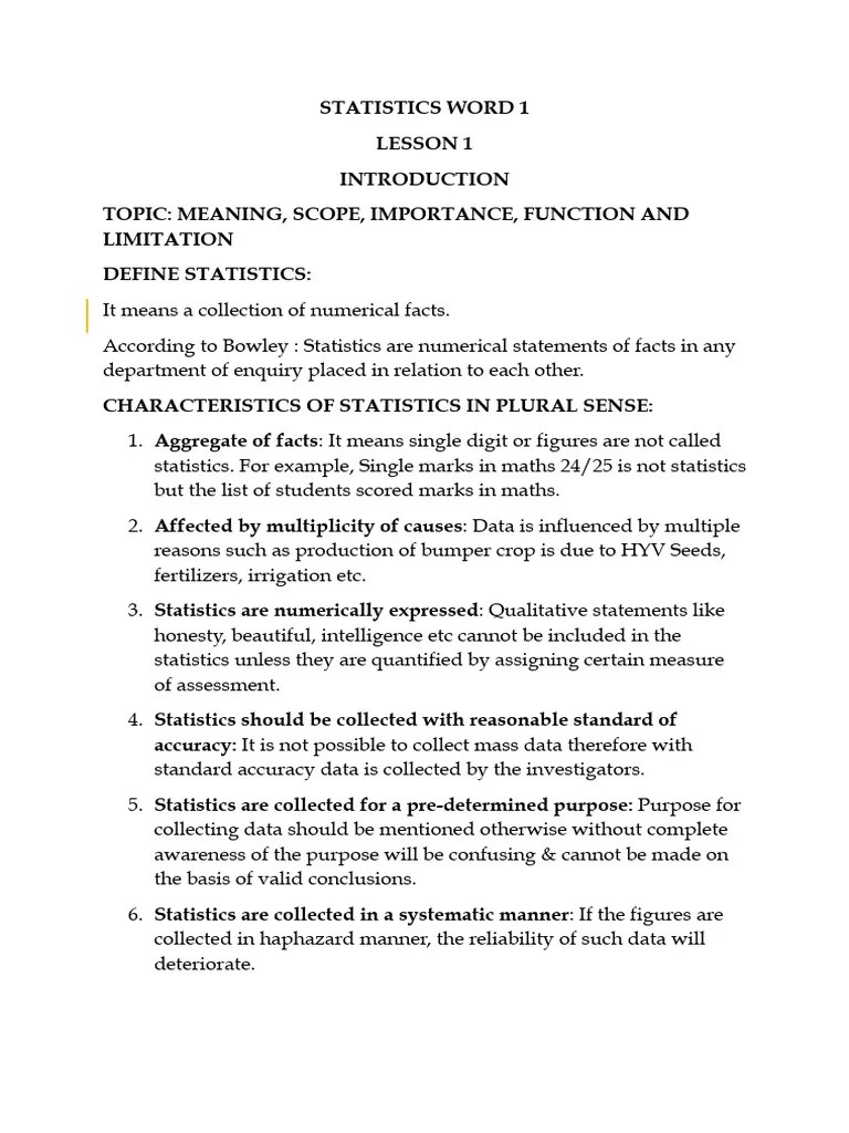 Introduction_to_Statistics | PDF