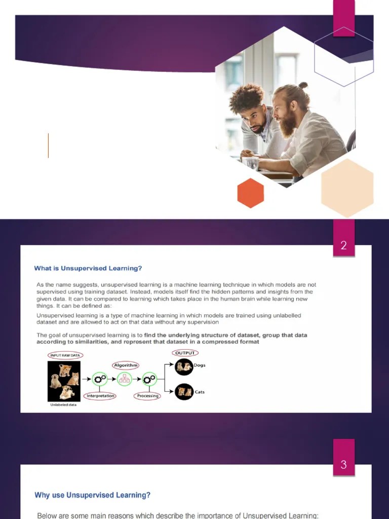 Machine Learning Unsupervised Learning | PDF