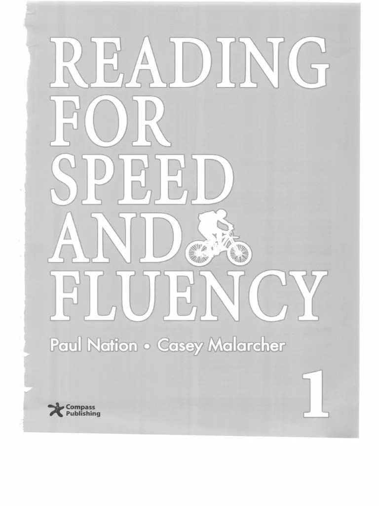 Reading For Speed And Fluency 1 | PDF
