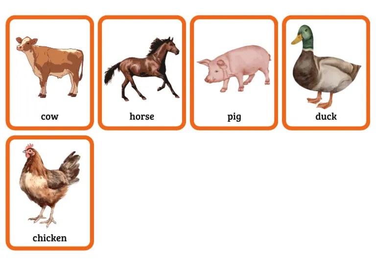 Farm Animals | PDF