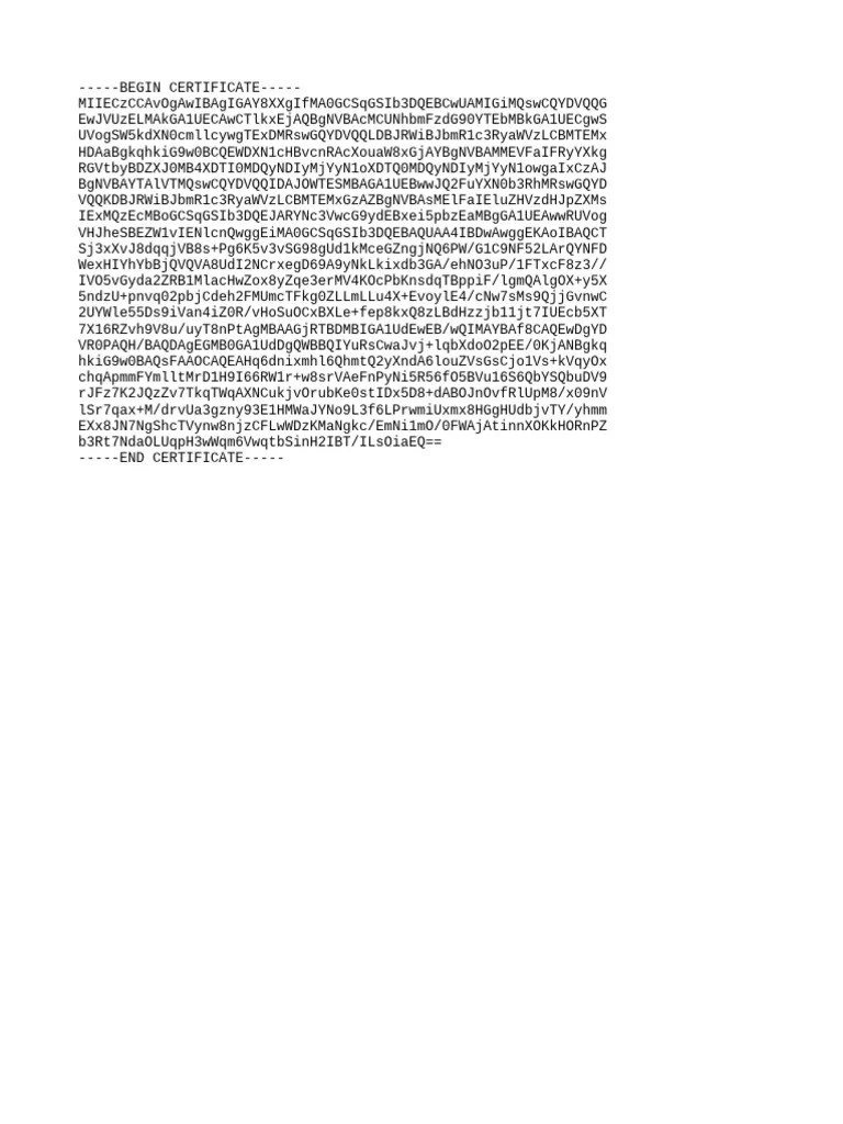 Digital-certificate | PDF