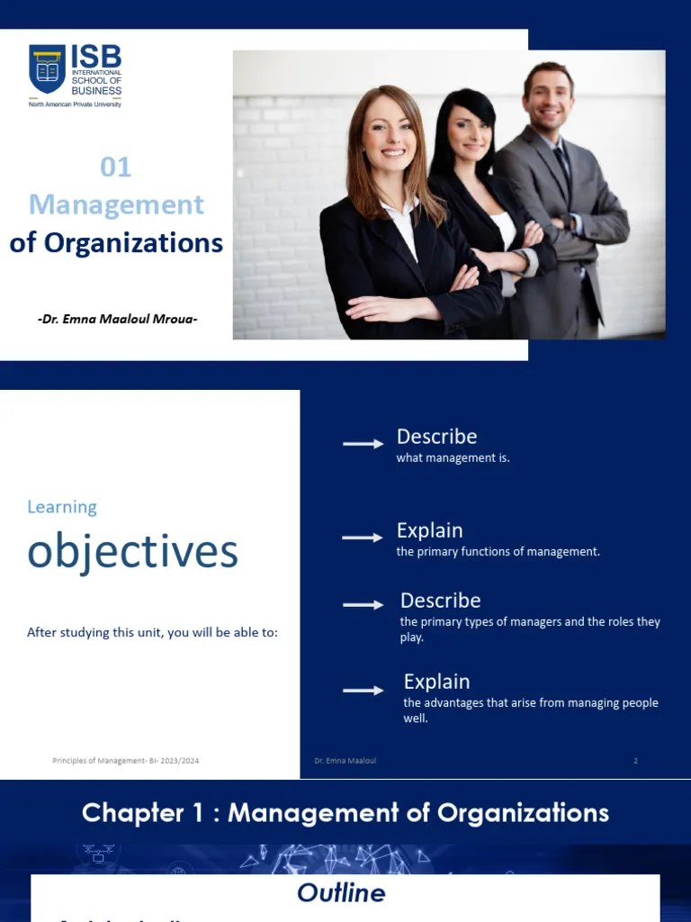 Chapter 1 - Management Of Organizations | PDF | Performance Appraisal | Career & Growth