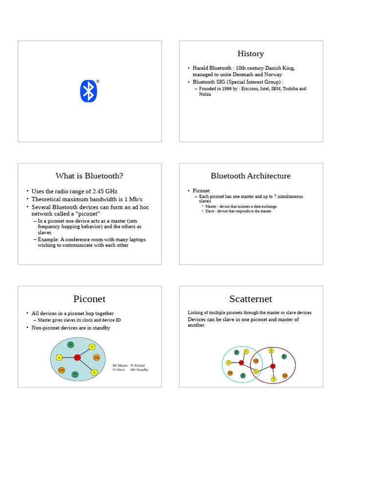 Bluetooth | PDF | Bluetooth | Information And Communications Technology