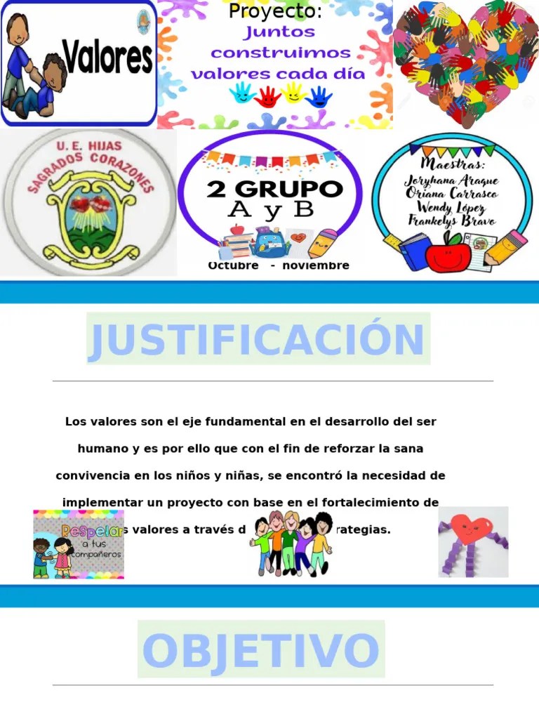 Proyecto Preescolar | PDF