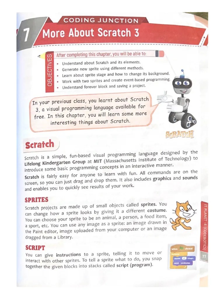 More About Scratch 3 | PDF