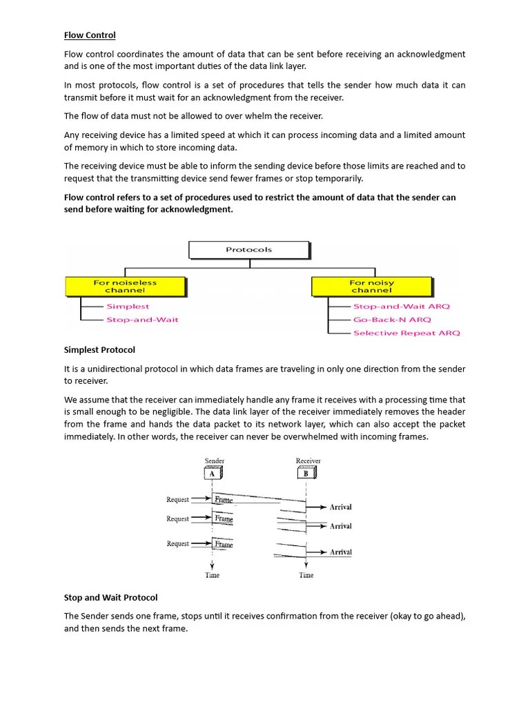 UNIt-2 Flow Control | PDF | Transmission Control Protocol | Computers