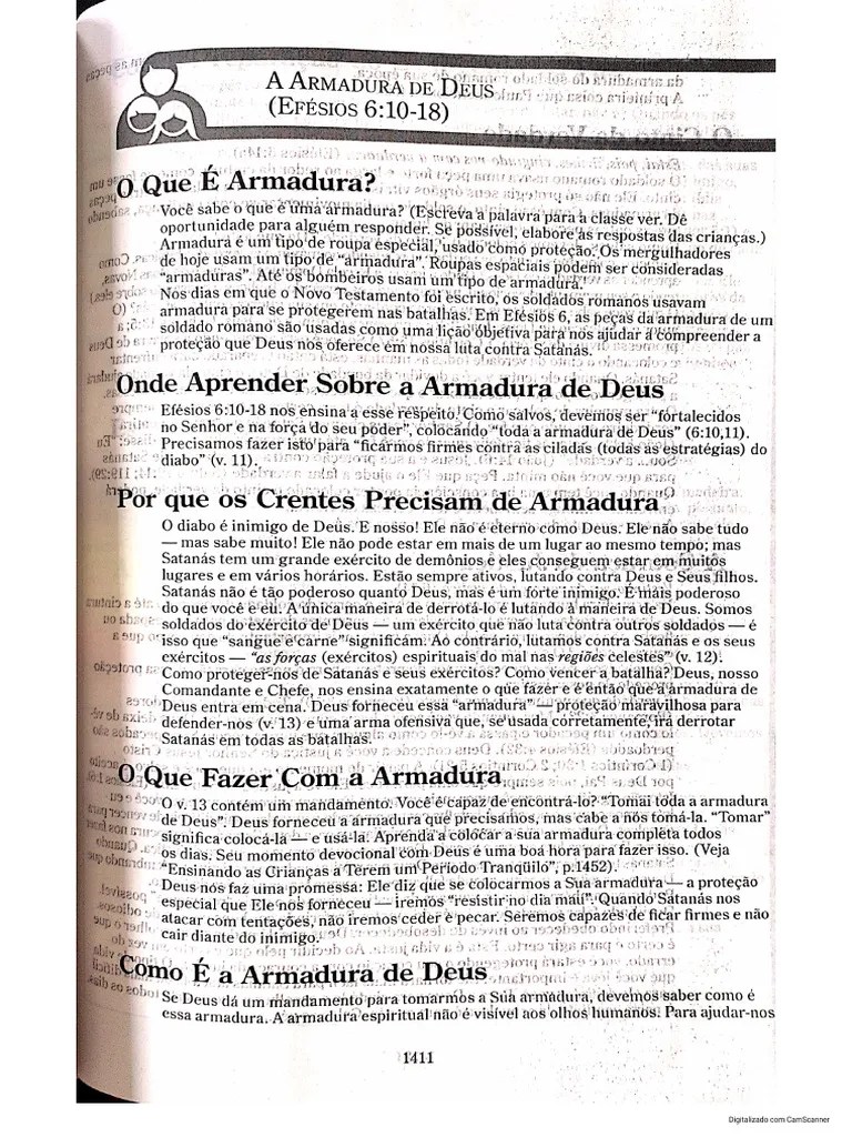 Armadura De Deus - Bíblia Apec | PDF
