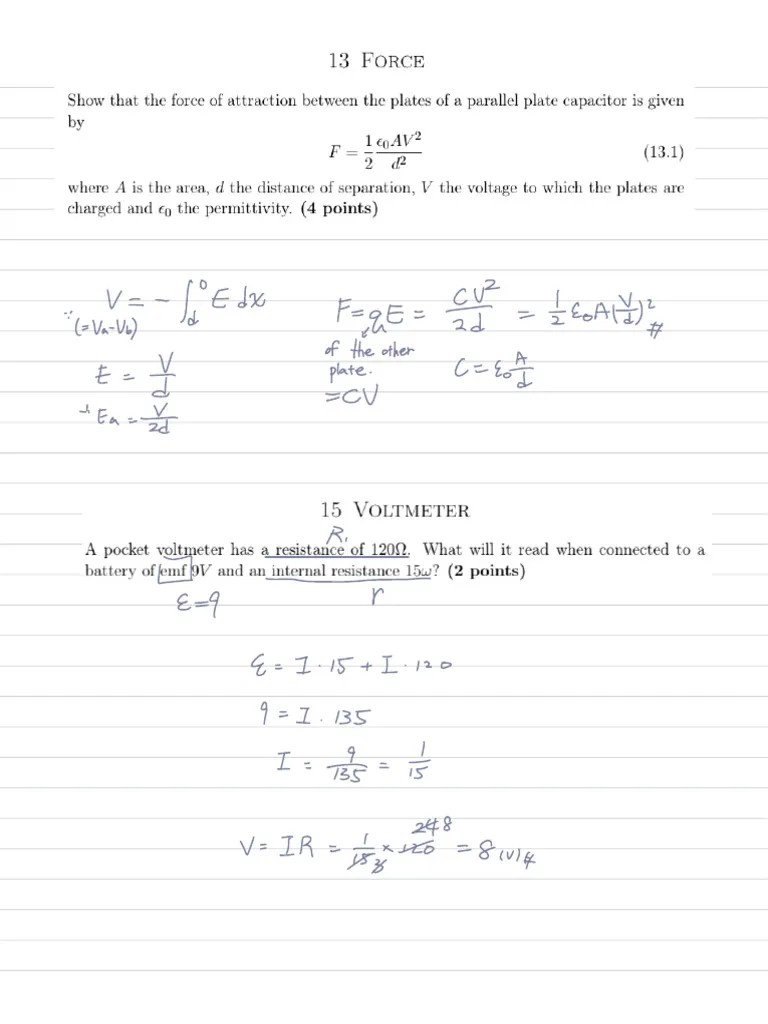 Phys (2) - Hw4 | PDF