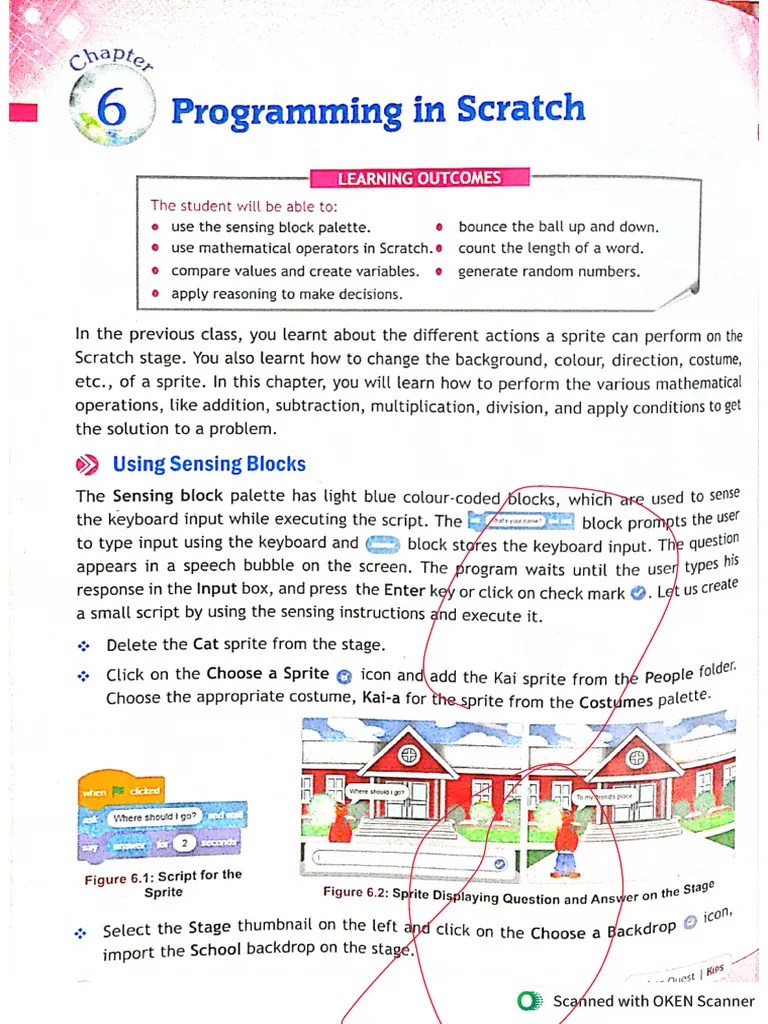 Class 4 Notes Semester 2 Pdf Scratch Programming Language - Best Abstract Designs in High Resolution
