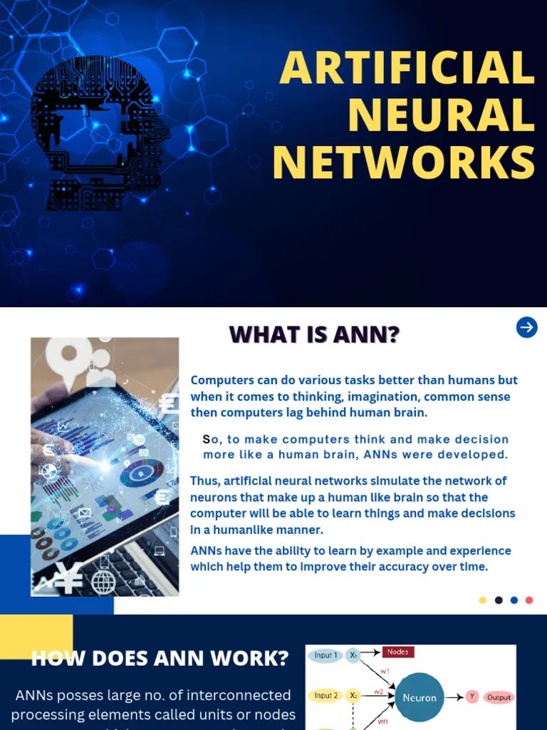 Artificial Neural Networks | PDF