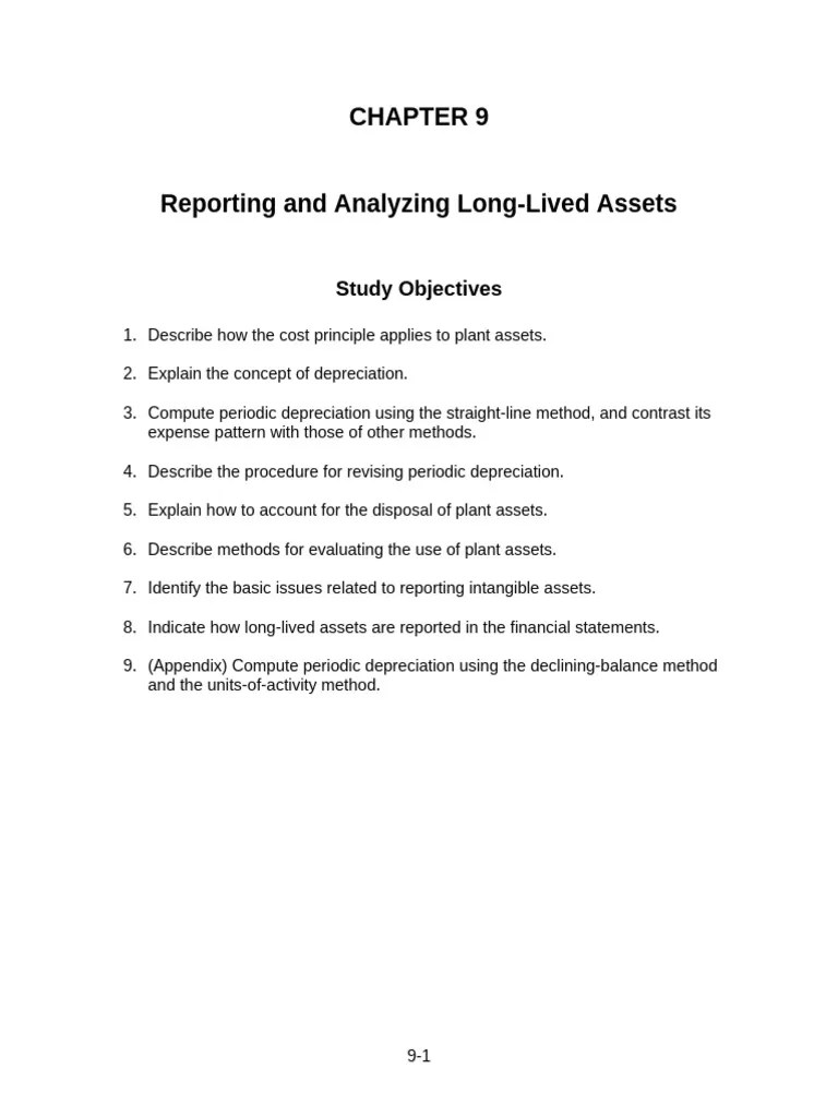 Chapter 9 Notes | PDF