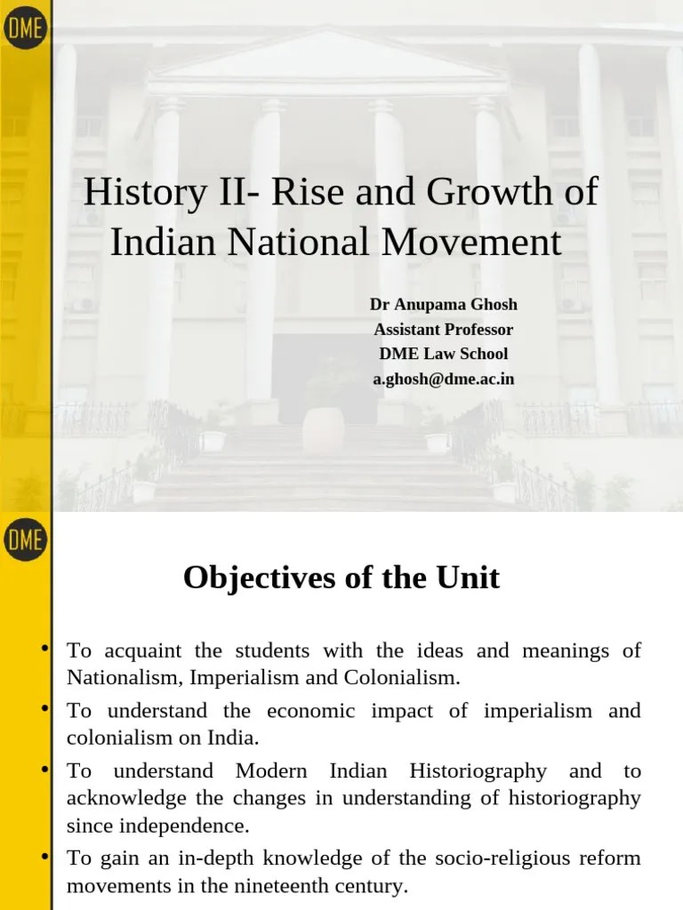 History_II-_Unit_I | PDF