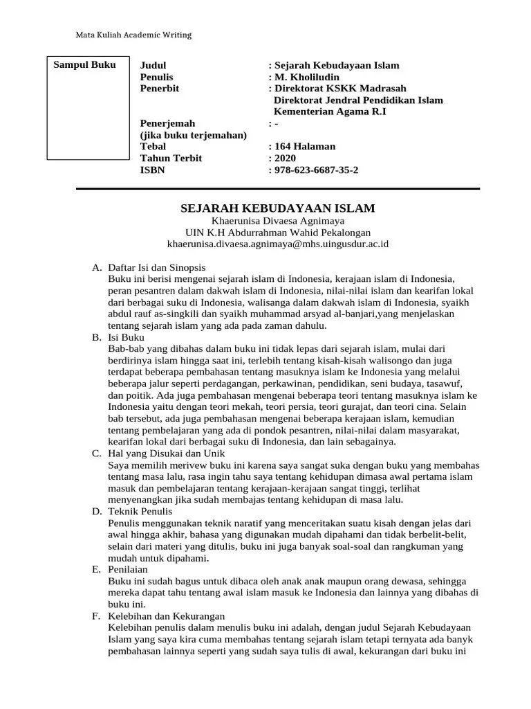 How To Write BOOK REVIEW[1] FINISH | PDF