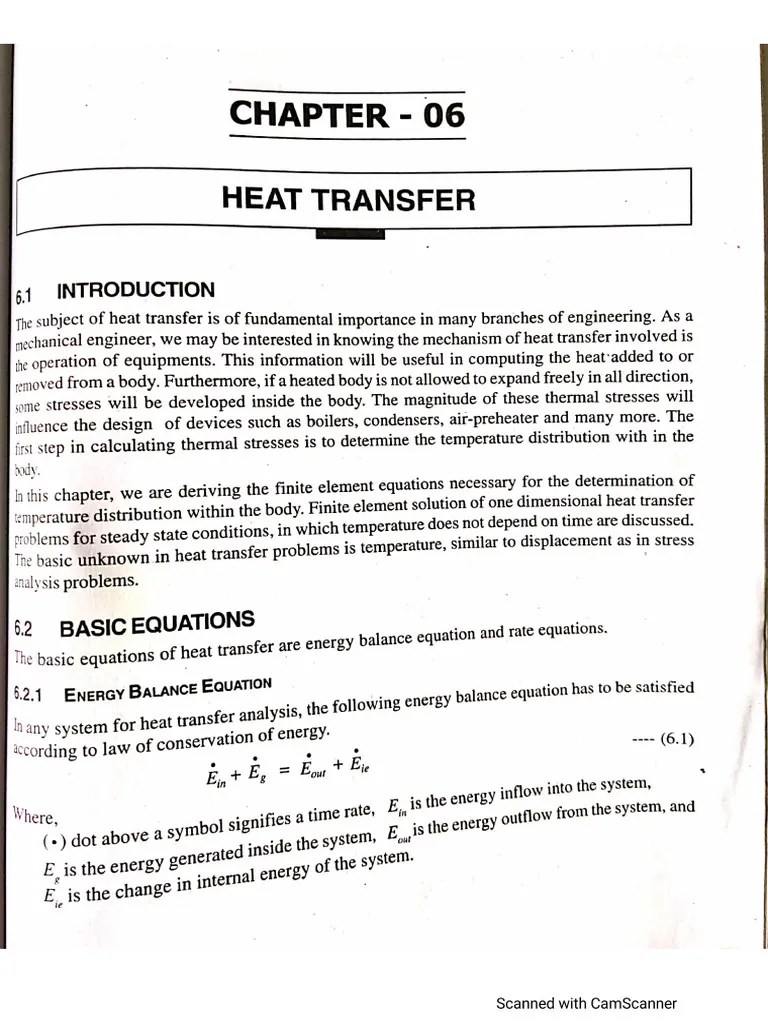 Module 4 - Heat Transfer | PDF