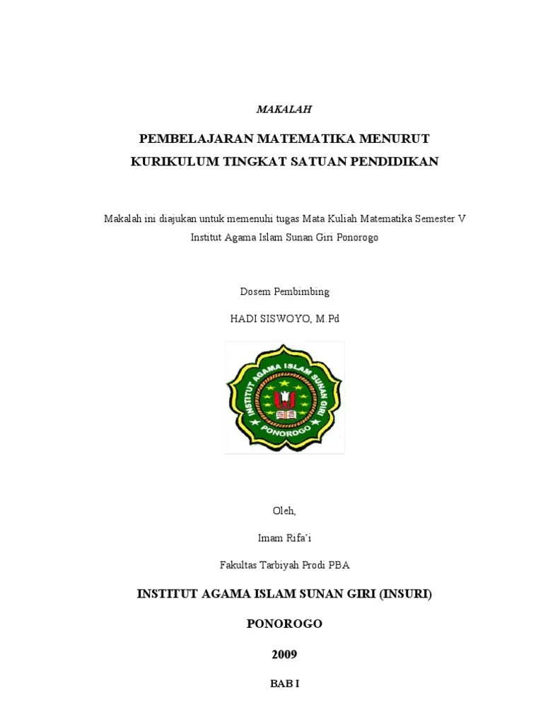 17 Contoh Makalah Yang Baik Dan Benar Cara Membuat Lengkap XI IPS 2 SMA NEGERI 1 RUJUKAN BENGKULU TENGAH TAHUN AJARAN 20162017 KATA PENGANTAR Puji syukur kehadirat Tuhan Yang Maha Esa atas segala berkat serta anugrah-Nya sehingga Saya dapat menyelesaikan penyusunan makalah.