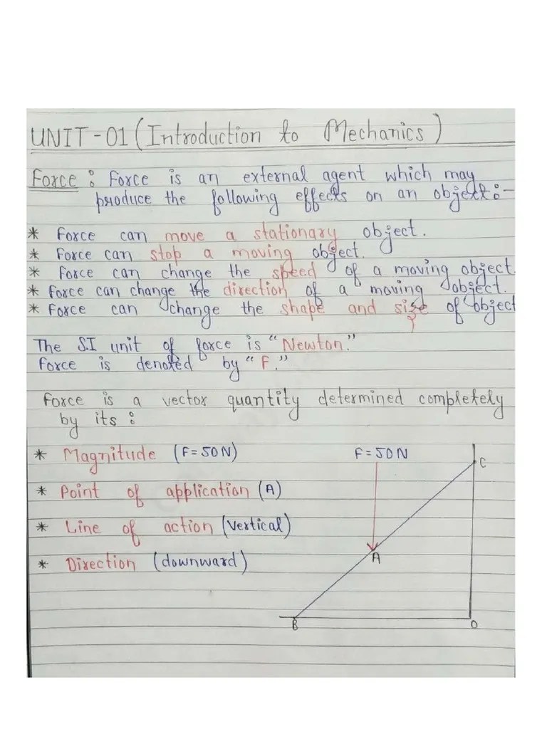 Unit-1 Fundamental Of Mechanical Engineering | PDF