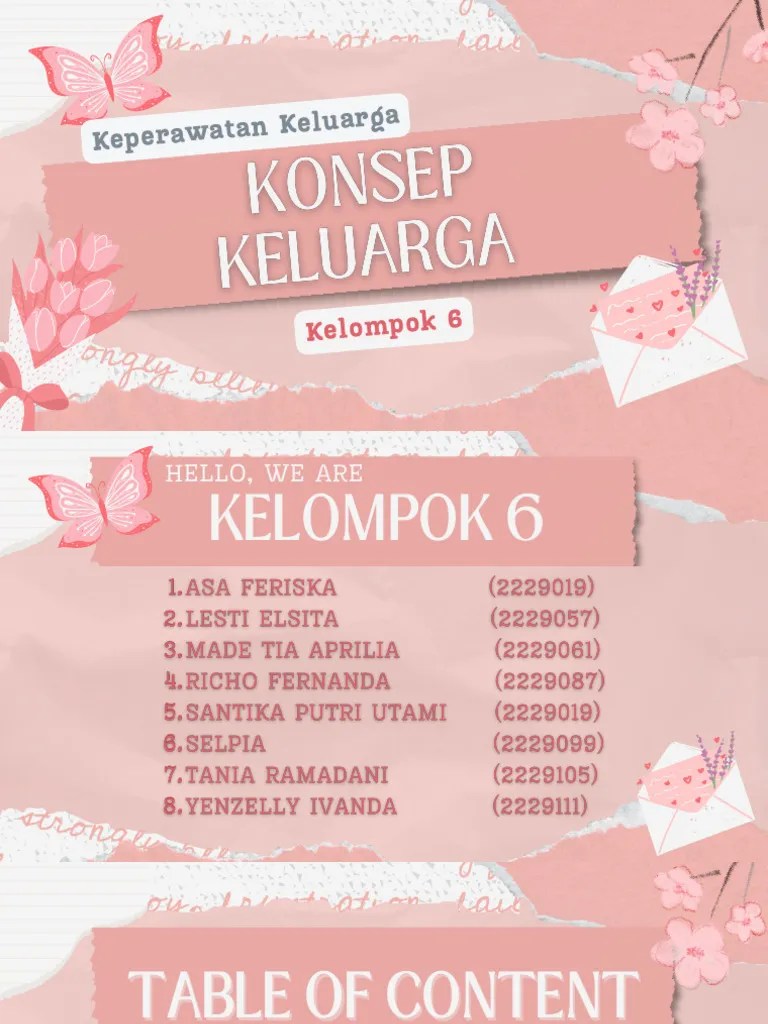 KONSEP KELUARGA KEL 6 | PDF
