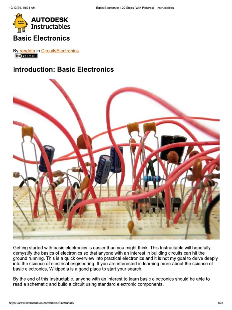 Basic Electronics | PDF