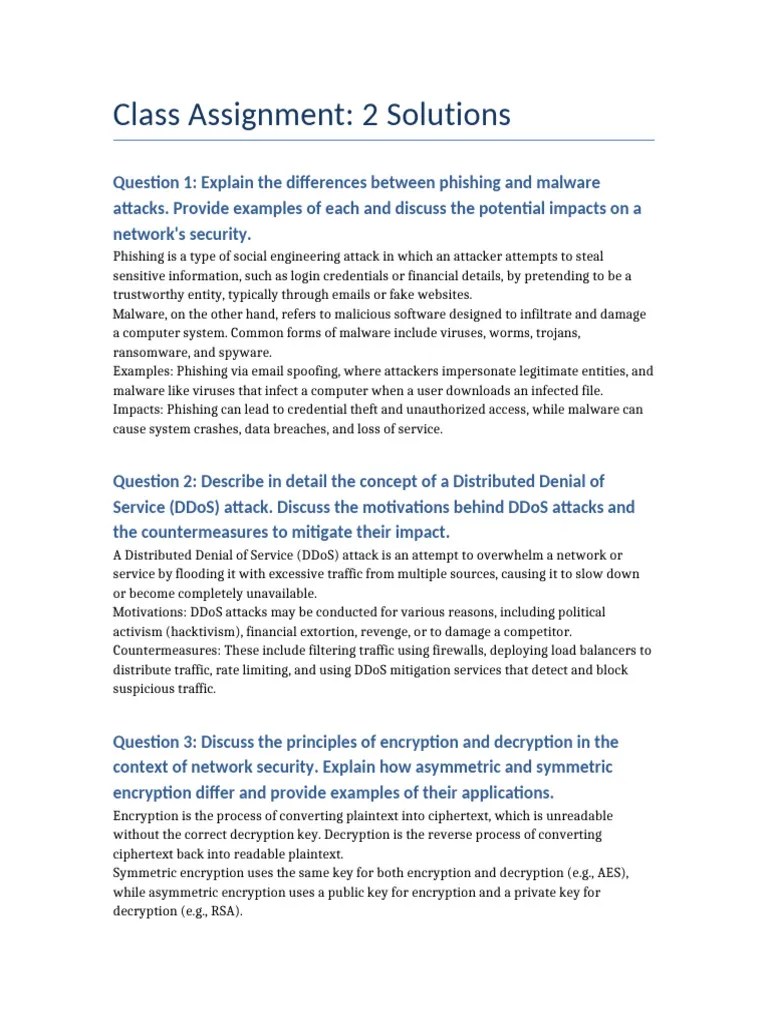 Class_Assignment_2_Solutions | PDF