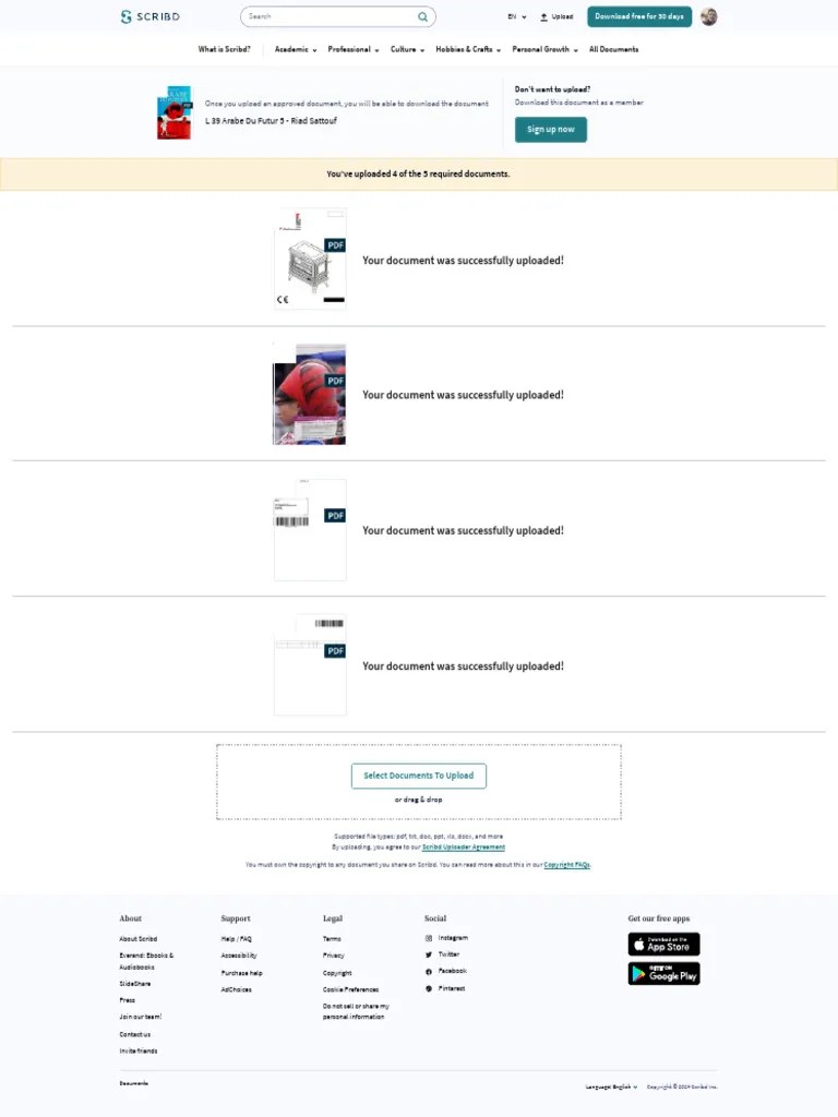 Upload A Document - Scribd | PDF
